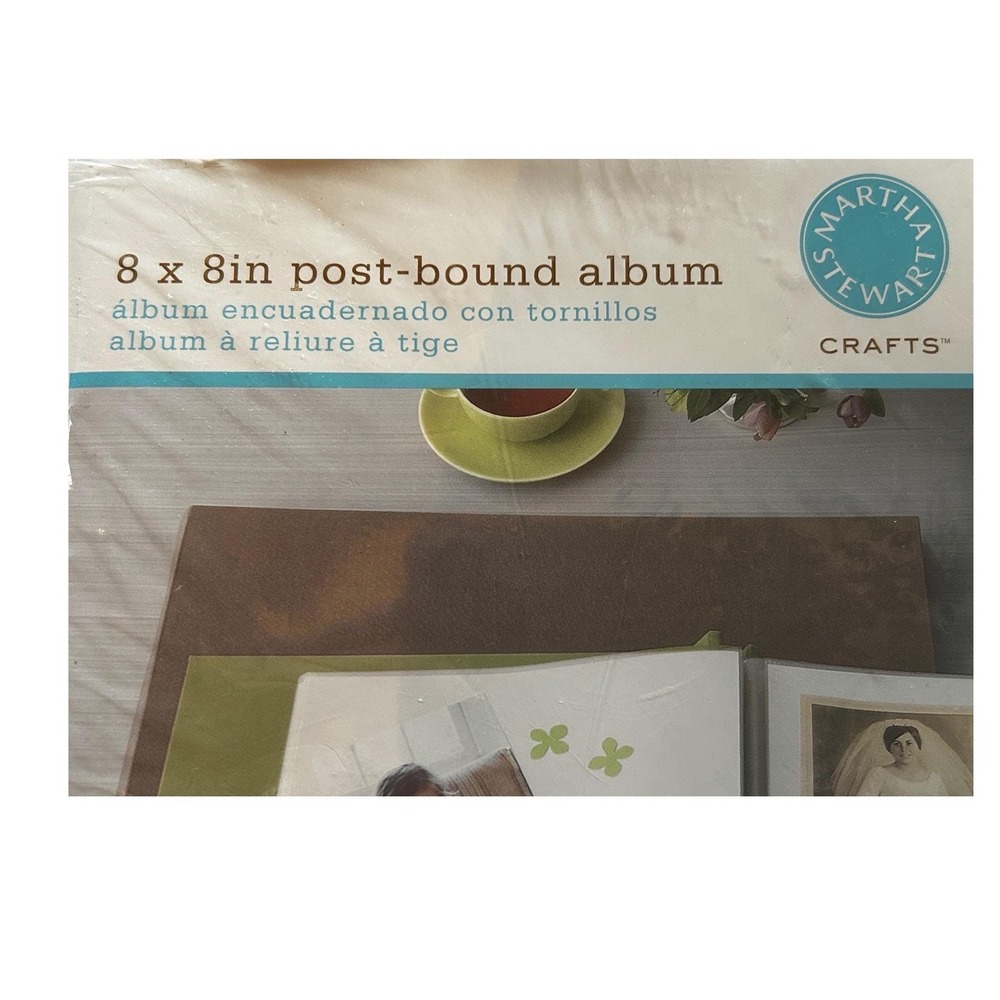 Martha Stewart Crafts Photo Album 8x8 Scrapbooking New Old Stock Y2K Aesthetic